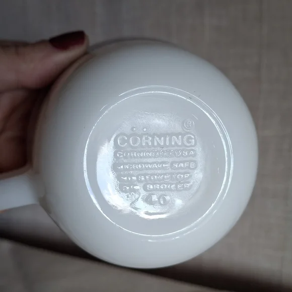 VTG Set of 2 Corning/ PYREX Old Town Blue Onion Mugs - Picture 7 of 7